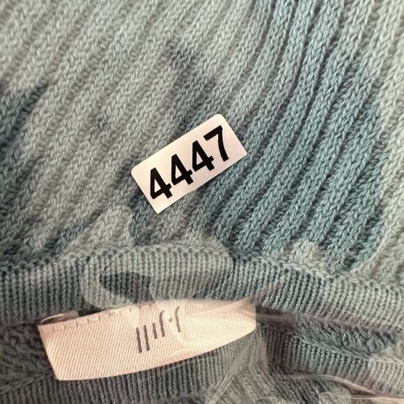 J Jill Sweater Womens Large Blue Knit Casual Textured Lounge Office Popover - Picture 11 of 11